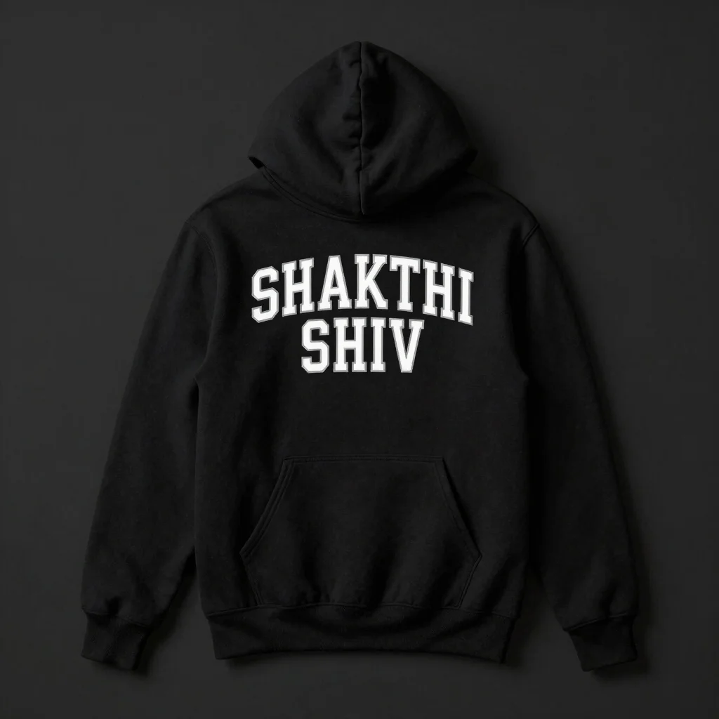 Shiv Silver Hoodie